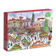 Book cover of: Michael Storrings Christmas Market 1000 Piece Puzzle. By: GALISON  MICHAEL STO