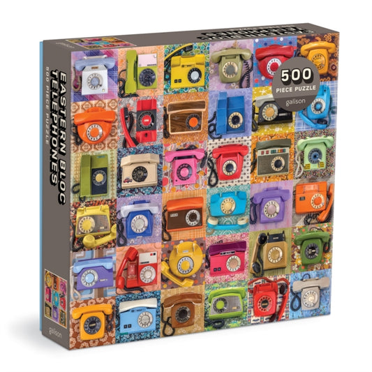Book cover of: Eastern Bloc Telephones 500 Piece Puzzle