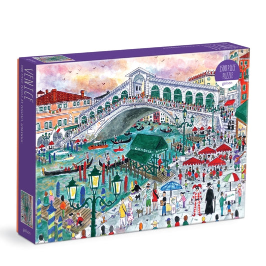 Book cover of: Michael Storrings Venice 1500 Piece Puzzle