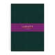 Book cover of: Liberty Dark Green Tudor A5 Embossed Journal. By: Galison