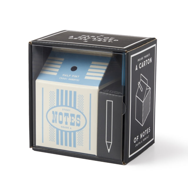 Book cover of: Grade A Notes Milk Carton Note Set. By: Brass Monkey