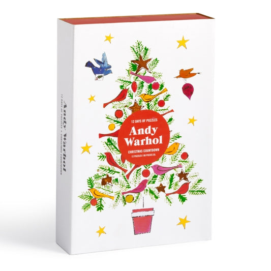 Book cover of: Andy Warhol 12 Days of Puzzles Christmas Countdown