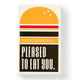 Book cover of: Pleased to Eat You Food Journal