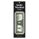 Book cover of: Warhol Dollar Bill Shaped Bookmark