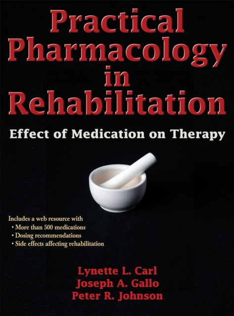 Book cover of: Practical Pharmacology in Rehabilitation