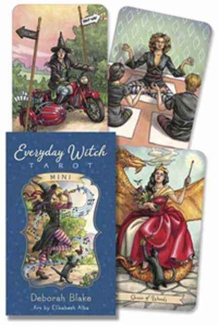 Book cover of: Everyday Witch Tarot Mini. By: Deborah Blake