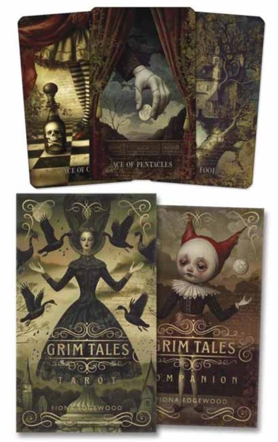 Book cover of: Grim Tales Tarot