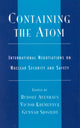 Book cover of: Containing the Atom. By: Rudolf Avenhaus