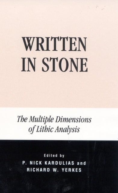 Book cover of: Written in Stone. By: P. Nick Kardulias