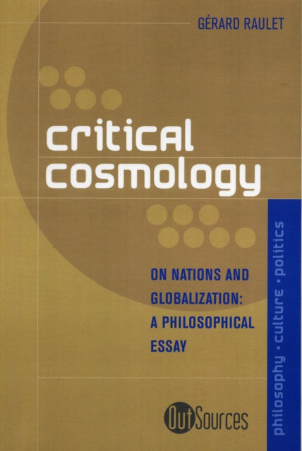 Book cover of: Critical Cosmology. By: David Rasmussen