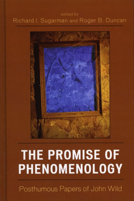 Book cover of: Promise of Phenomenology. By: Roger Duncan