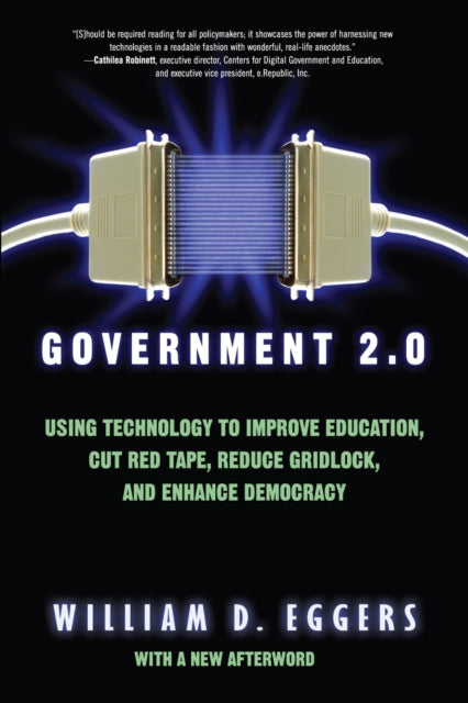 Book cover of: Government 2.0. By: William D. Eggers