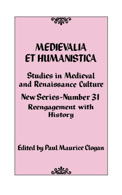 Medievalia et Humanistica No. 31