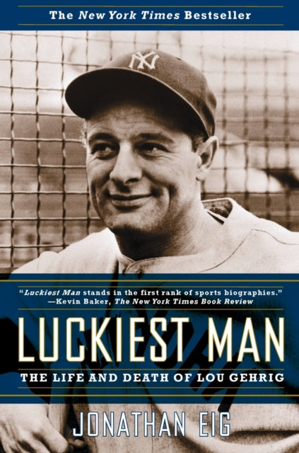 Book cover of: Luckiest Man. By: Jonathan Eig