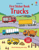 Book cover of: First Sticker Book Trucks