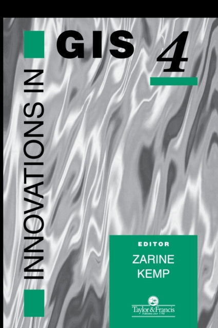 Book cover of: Innovations In GIS. By: Zarine Kemp