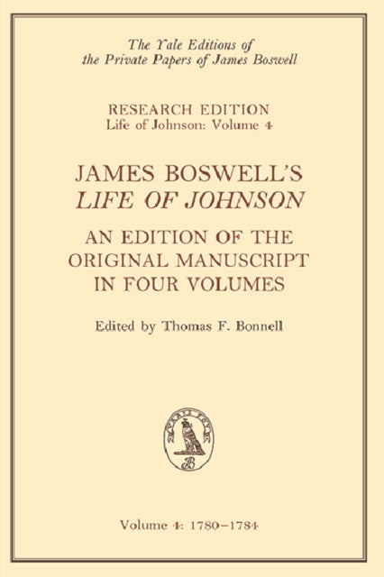 Book cover of: James Boswell's 'Life of Johnson'