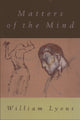 Book cover of: Matters of the Mind