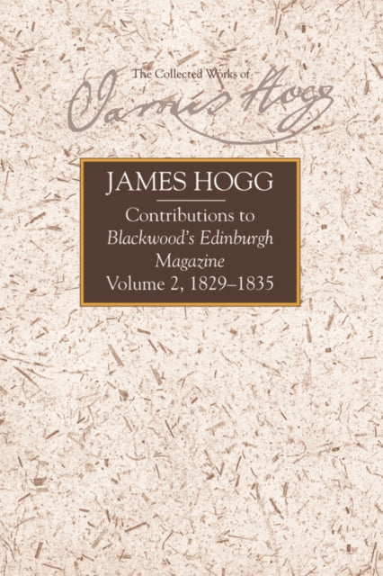 Book cover of: Contributions to Blackwood's Edinburgh Magazine
