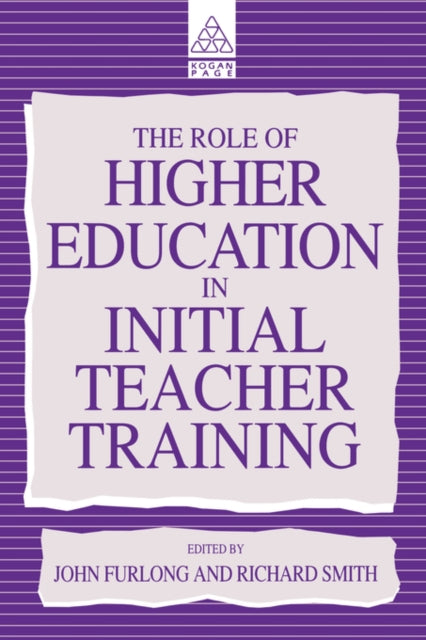 Book cover of: Role of Higher Education in Initial Teacher Training