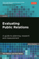 Book cover of: Evaluating Public Relations