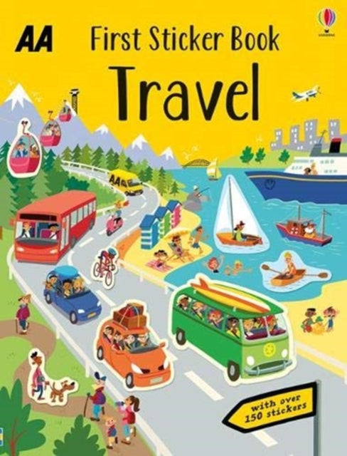 Book cover of: First Sticker Book Travel