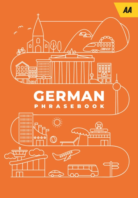 Book cover of: German Phrasebook. By: AA Publishing
