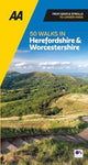 Book cover of: AA 50 Walks in Herefordshire & Worcestershire
