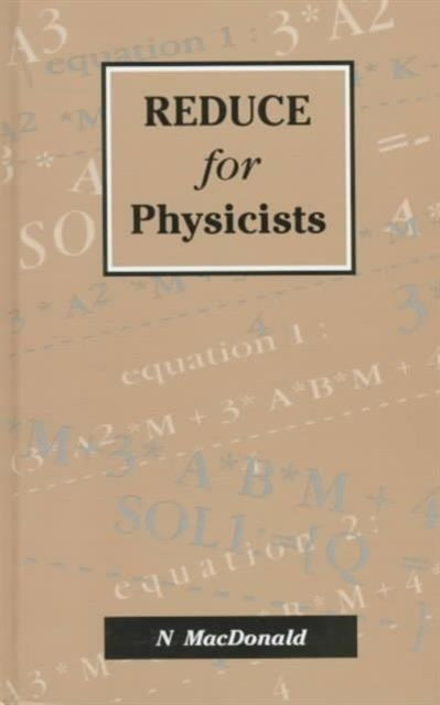 Book cover of: REDUCE for Physicists