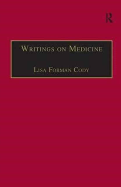 Book cover of: Writings on Medicine