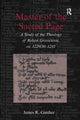 Book cover of: Master of the Sacred Page. By: James R. Ginther