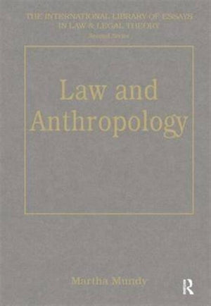 Law and Anthropology