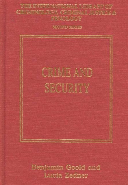 Book cover of: Crime and Security
