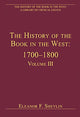 Book cover of: History of the Book in the West: 1700?1800. By: Alexis Weedon
