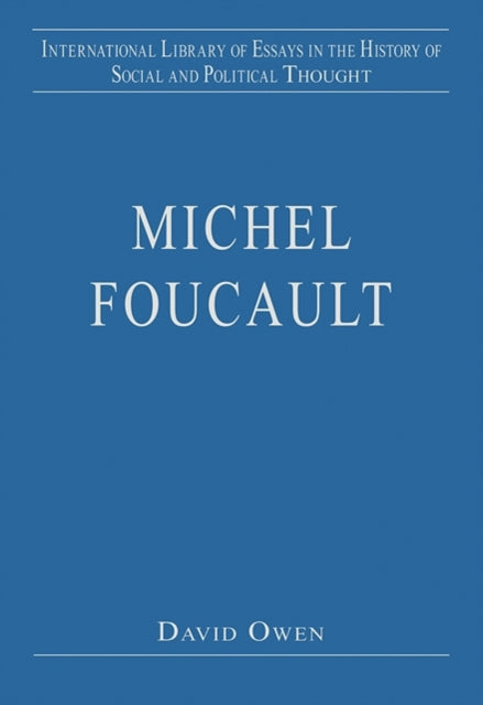 Book cover of: Michel Foucault. By: Owen, David