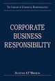 Book cover of: Corporate Business Responsibility. By: Justin O'Brien