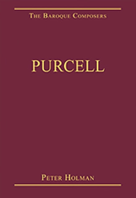 Book cover of: Purcell. By: Peter Holman