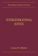 Book cover of: Intergenerational Justice. By: Lukas H. Meyer
