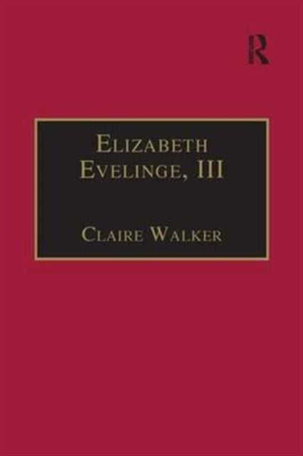 Elizabeth Evelinge, III