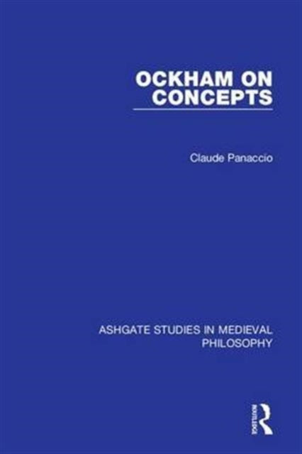 Book cover of: Ockham on Concepts. By: Claude Panaccio