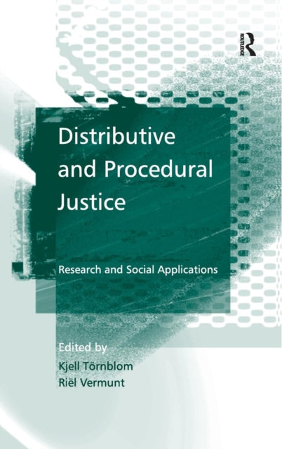 Book cover of: Distributive and Procedural Justice