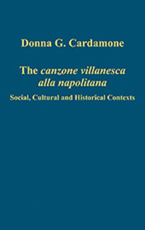 The canzone villanesca alla napolitana