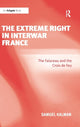 Book cover of: Extreme Right in Interwar France. By: Samuel Kalman
