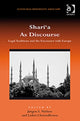 Book cover of: Shari‘a As Discourse. By: Jørgen S. Nielsen