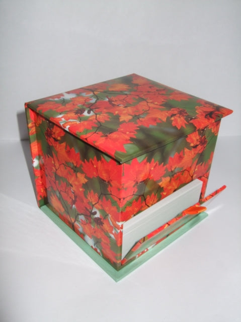 Memo Block: Autumn Leaf