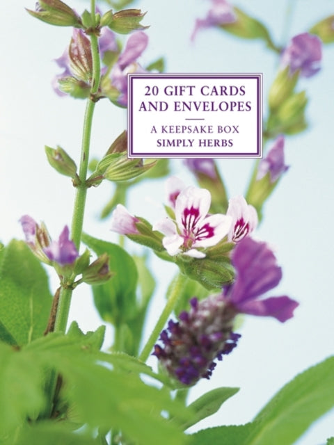 Book cover of: Tin Box of 20 Gift Cards and Envelopes : Simply Herbs