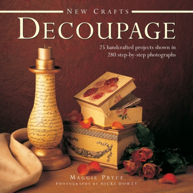 Book cover of: New Crafts: Decoupage