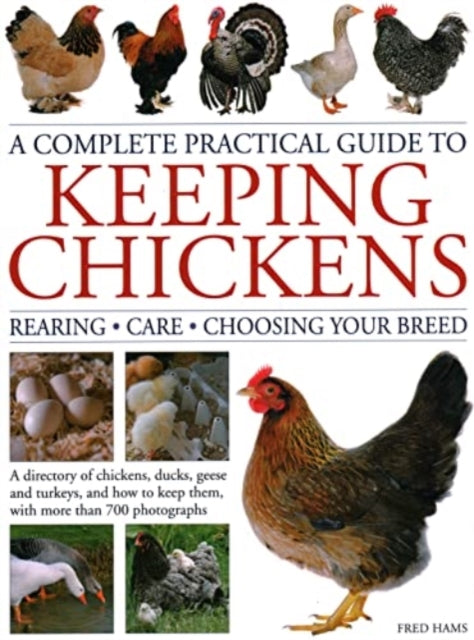Keeping Chickens, Complete Practical Guide to, Rearing; Care; Choosing Your Breed: A directory of chickens, ducks, geese and turkeys, and how to keep them, with over 700 photographs 9780754835653 Fred Hams