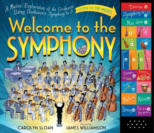 Book cover of: Welcome to the Symphony. By: Carolyn Sloan