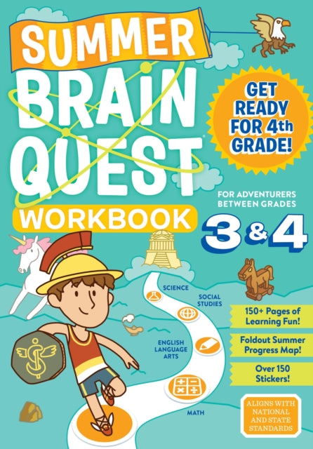 Book cover of: Summer Brain Quest: Between Grades 3 & 4. By: Workman Publishing